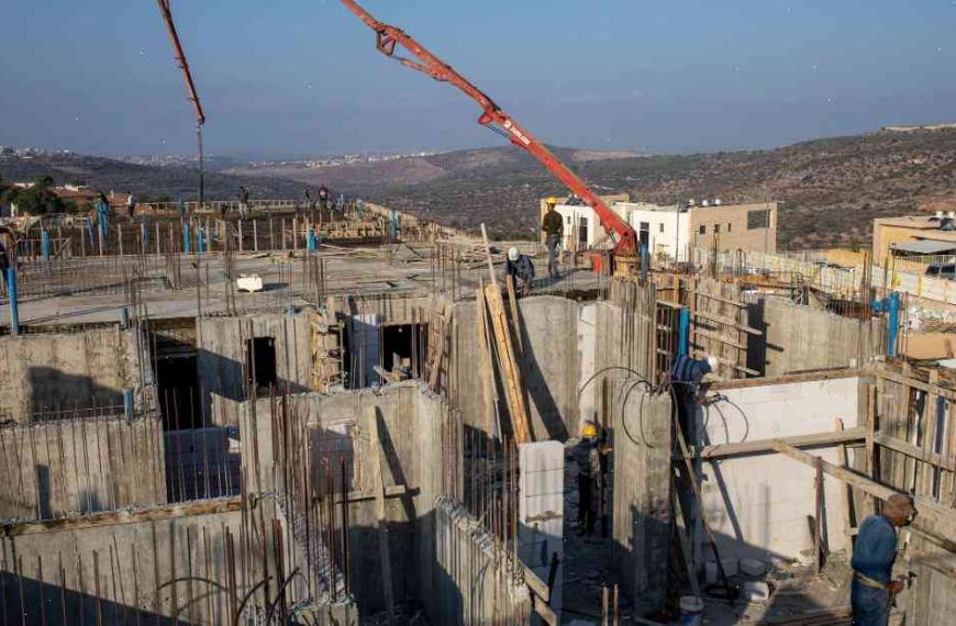 New settlement plans released as Israel says it needs to build more homes