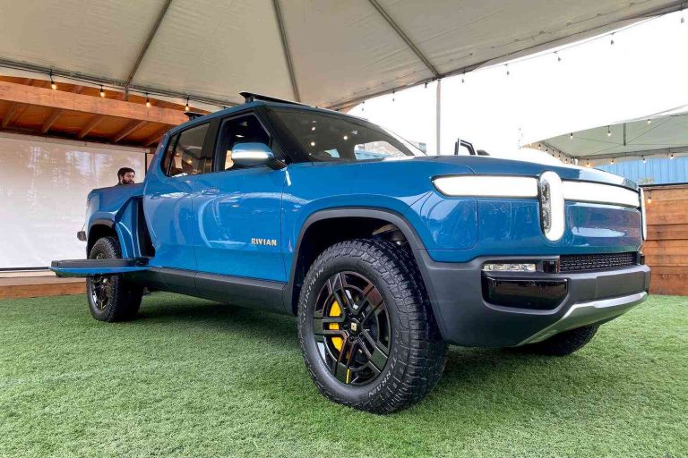 Company investing in Rivian SUV, which may save electric-car company from bankruptcy